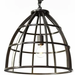 Luminaires Rustiques-Luminaires Brilliant Suspension Brilliant Matrix 2 Noir, 1 lumière