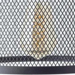 Luminaires Scandinaves-Luminaires Brilliant Suspension Brilliant Maze Noir, 1 lumière