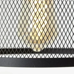 Luminaires Scandinaves-Luminaires Brilliant Suspension Brilliant Maze Noir, 5 lumières