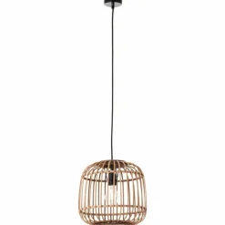 Luminaires Rustiques-Luminaires Brilliant Suspension Brilliant Nikka Noir, 1 lumière