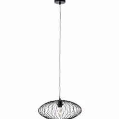 Lampes Industrielles-Luminaires Brilliant Suspension Brilliant Norden Noir, 1 lumière
