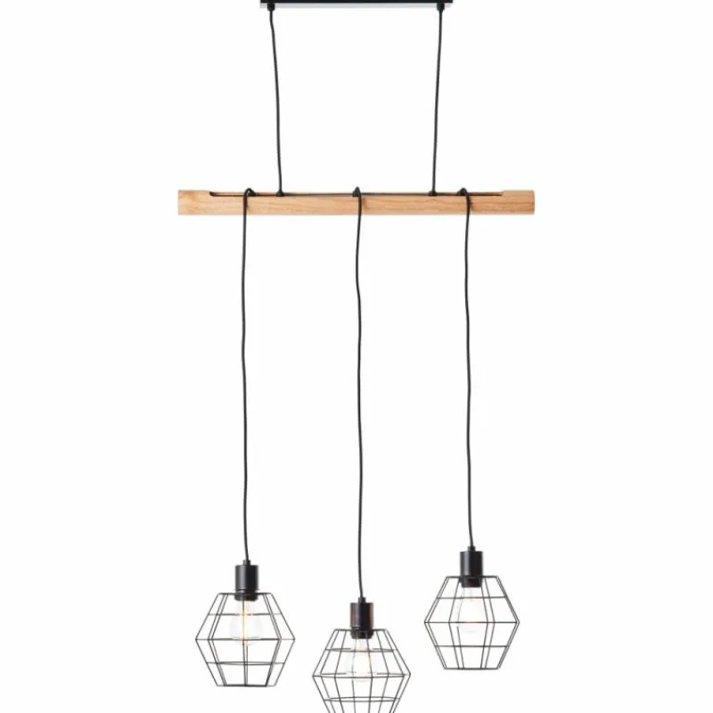 Luminaires Rustiques-Luminaires Brilliant Suspension Brilliant Ottawa Écru, 3 lumières