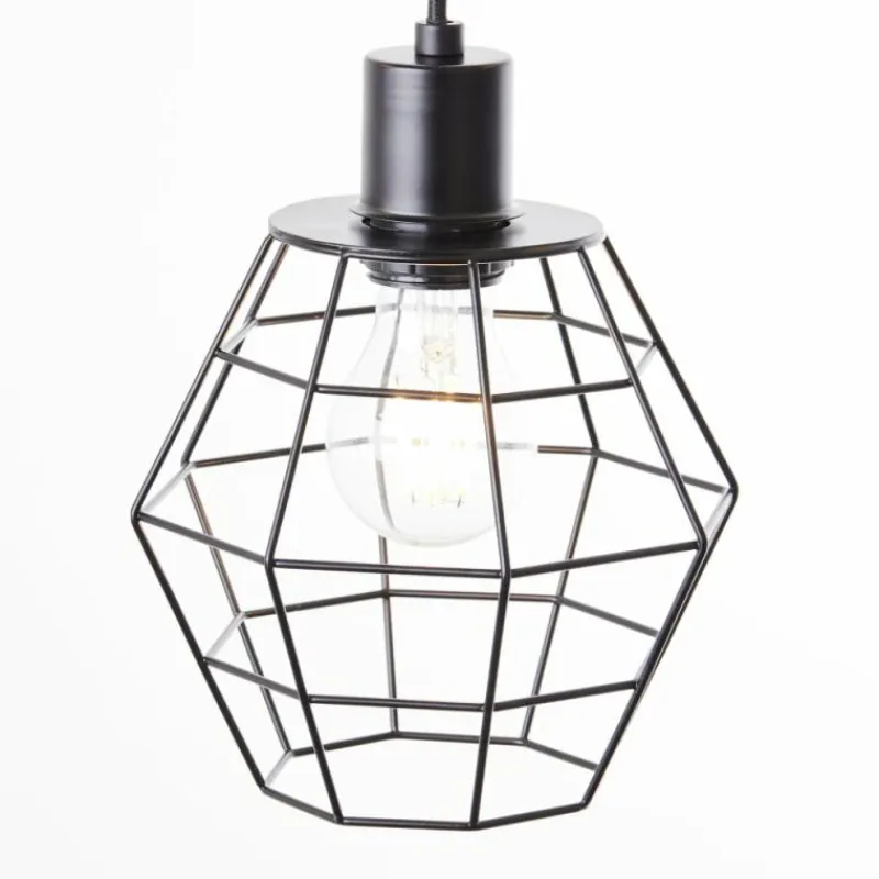 Luminaires Rustiques-Luminaires Brilliant Suspension Brilliant Ottawa Écru, 3 lumières