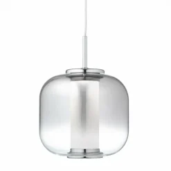 Luminaires Brilliant Suspension Brilliant Rafa LED Chrome, 1 lumière