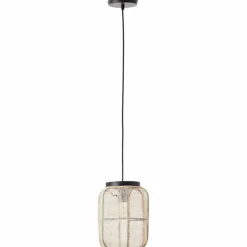 Lampes En Tissu-Luminaires Brilliant Suspension Brilliant Tannah Noir, 1 lumière