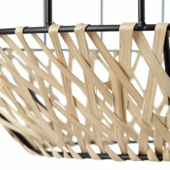 Luminaires Rustiques-Luminaires Brilliant Suspension Brilliant TEMPLO Brun, Noir, 1 lumière