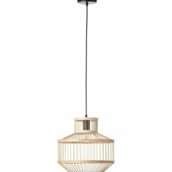 Luminaires Rustiques-Luminaires Brilliant Suspension Brilliant Teva Brun, Noir, 1 lumière