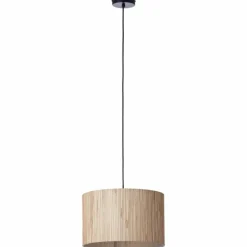 Luminaires Rustiques-Luminaires Brilliant Suspension Brilliant Wimea Noir, 1 lumière