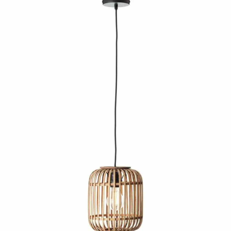 Style Boho-Chic-Luminaires Brilliant Suspension Brilliant Woodrow Brun, 1 lumière