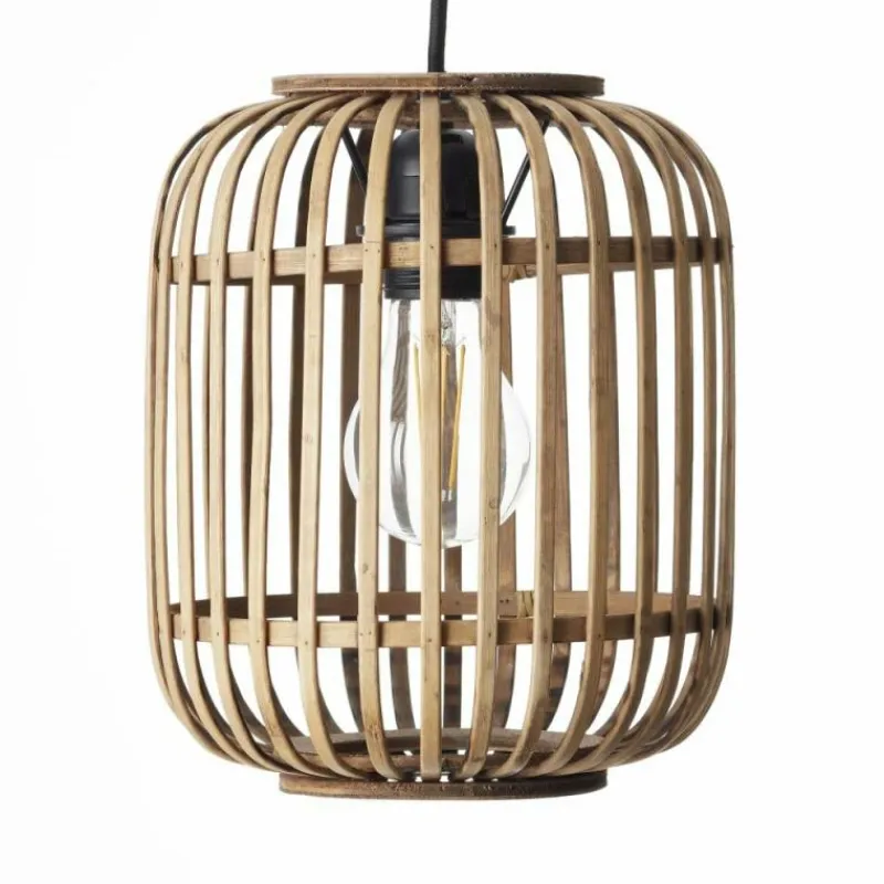Style Boho-Chic-Luminaires Brilliant Suspension Brilliant Woodrow Brun, 1 lumière