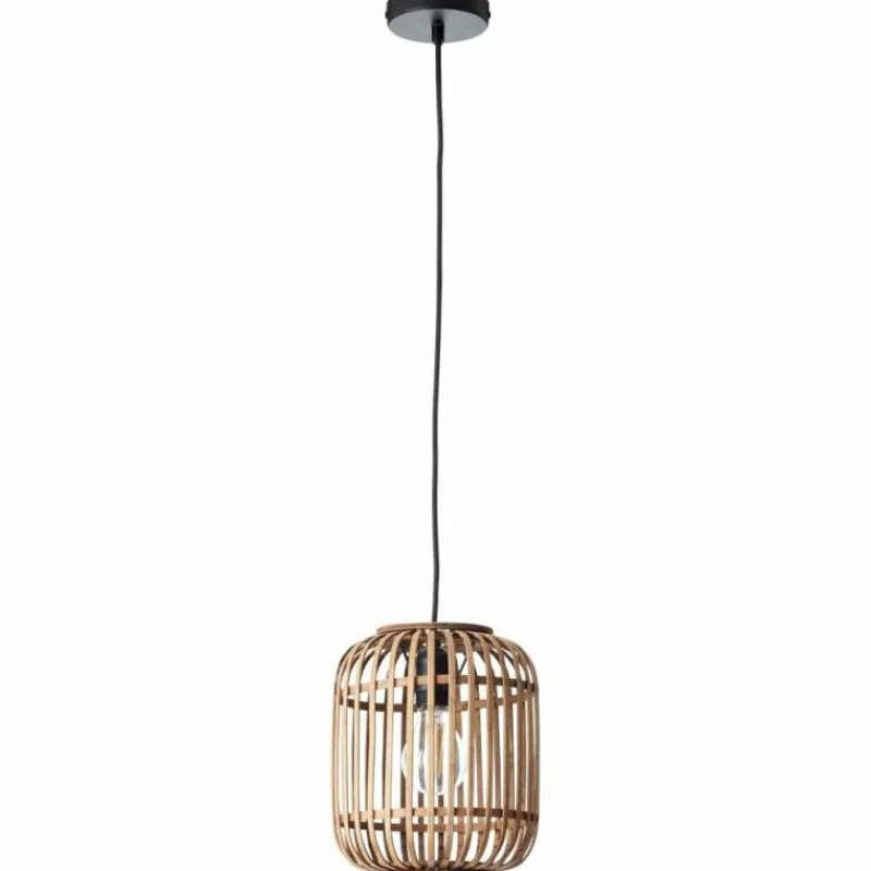Style Boho-Chic-Luminaires Brilliant Suspension Brilliant Woodrow Brun, 1 lumière