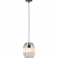 Lampes En Tissu-Luminaires Brilliant Suspension Brilliant-Leuchten Slope Noir, 1 lumière