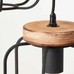 Lampes Vintages & Rétros-Luminaires Brilliant Suspension Brilliant-Leuchten Tosh Noir, 3 lumières