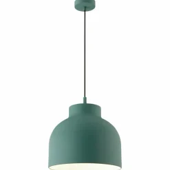 Lampes Industrielles-Luminaires Brilliant Suspension Brillliant Sven Vert, 1 lumière