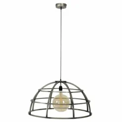 Lampes Industrielles-hofstein Suspension BROCKENDAAL Bronze, 1 lumière