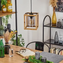 Luminaires Scandinaves-hofstein Suspension Brugg Noir, 1 lumière