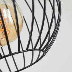 Lampes À Boules-hofstein Suspension Buihomau Noir, 1 lumière