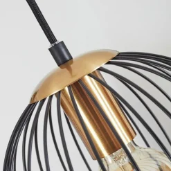 Lampes À Boules-hofstein Suspension Buihomau Noir, 1 lumière