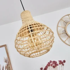 hofstein Suspension Bulach Noir, 1 lumière