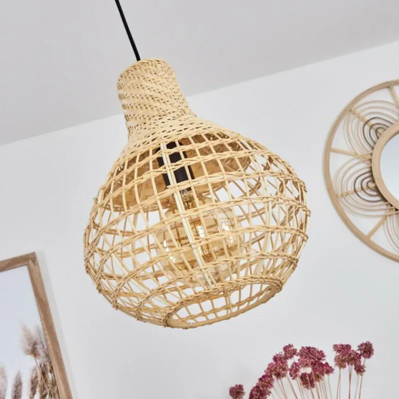 hofstein Suspension Bulach Noir, 1 lumière