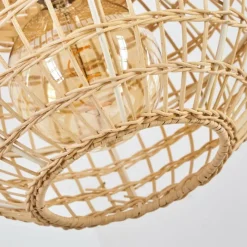 hofstein Suspension Bulach Noir, 1 lumière