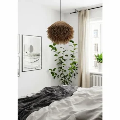 Lampes En Tissu-By Rydéns Suspension By Rydens Bali Noir, 1 lumière