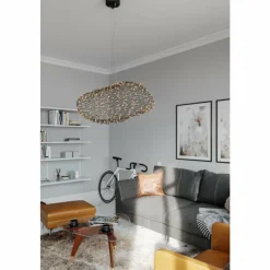 Lampe Design-By Rydéns Suspension By Rydens Hayden LED Noir, 1 lumière