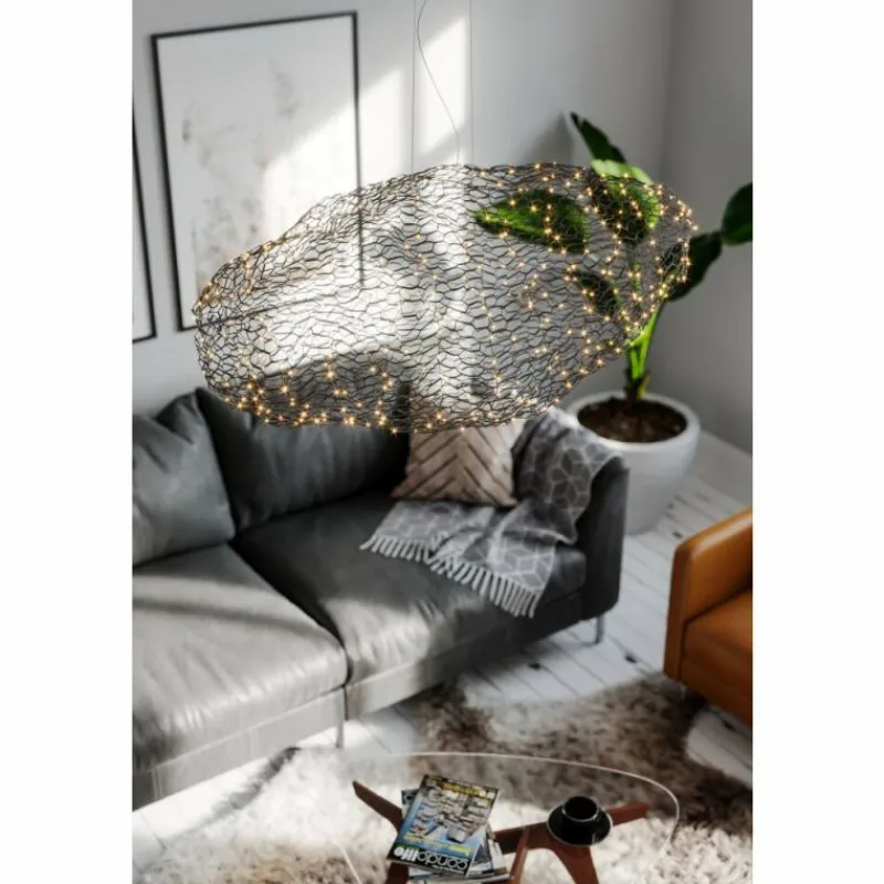 Lampe Design-By Rydéns Suspension By Rydens Hayden LED Noir, 1 lumière