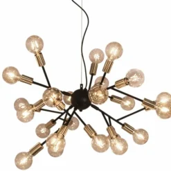 By Rydéns Suspension By Rydens Hero Noir, 24 lumières* Suspensions