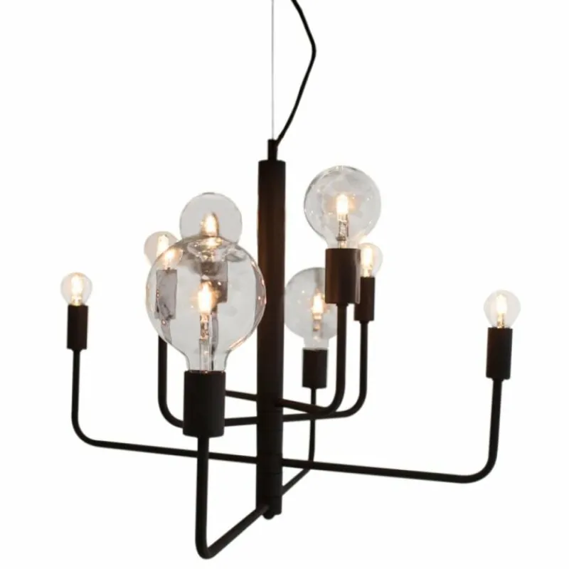 By Rydéns Suspension By Rydens Random Noir, 8 lumières* Suspensions