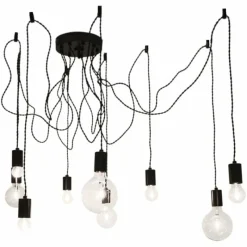By Rydéns Suspension By Rydens Spindelon Noir, 9 lumières* Suspensions