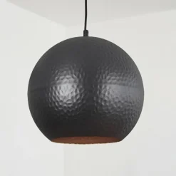 Lampes Dorées-hofstein Suspension Cabanes Noir, 1 lumière