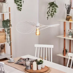 hofstein Suspension Cacor Blanc, 1 lumière