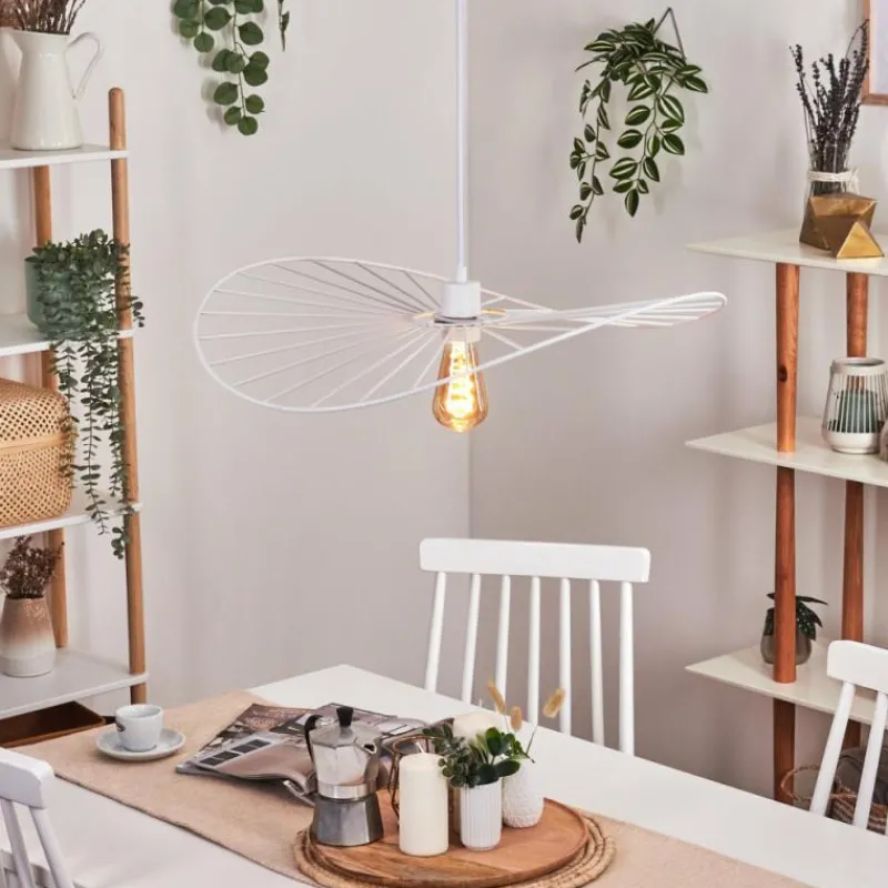 hofstein Suspension Cacor Blanc, 1 lumière