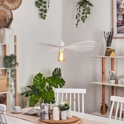 hofstein Suspension Cacor Blanc, 1 lumière