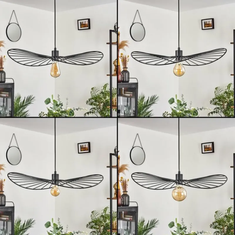 hofstein Suspension Cacor Noir, 1 lumière