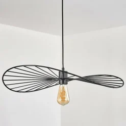 hofstein Suspension Cacor Noir, 1 lumière