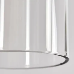 hofstein Suspension Caimitte Clair, Fumé, 3 lumières