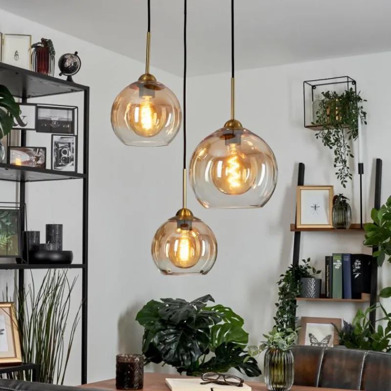 hofstein Suspension Calapa Laiton, 3 lumières