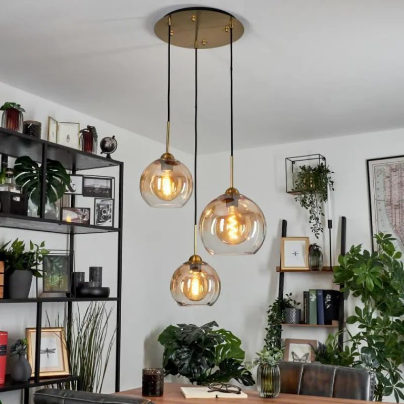 hofstein Suspension Calapa Laiton, 3 lumières