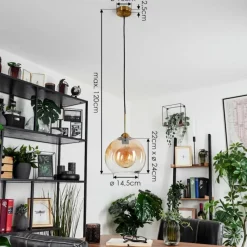 hofstein Suspension Calapa Laiton, 1 lumière