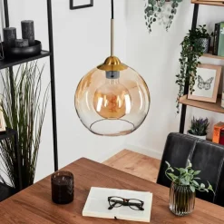 hofstein Suspension Calapa Laiton, 1 lumière