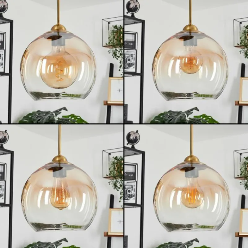 hofstein Suspension Calapa Laiton, 6 lumières