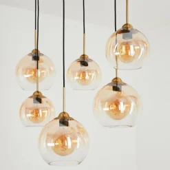 hofstein Suspension Calapa Laiton, 6 lumières