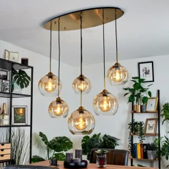 hofstein Suspension Calapa Laiton, 6 lumières