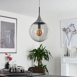 hofstein Suspension Calvisi Chrome, 1 lumière