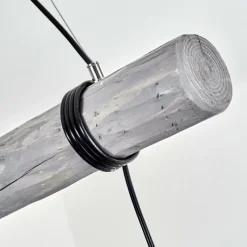 Lampes Vintages & Rétros-hofstein Suspension Canedo Gris, Noir, 5 lumières