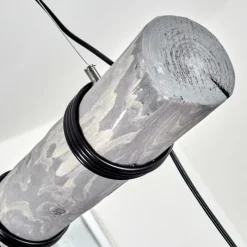 Lampes Vintages & Rétros-hofstein Suspension Canedo Gris, Noir, 3 lumières