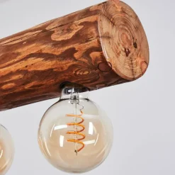 Luminaires Scandinaves-hofstein Suspension Canedo Noir, 5 lumières