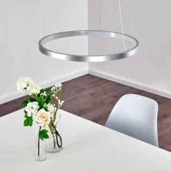 hofstein Suspension Canisteo LED Argenté, 1 lumière* Suspensions